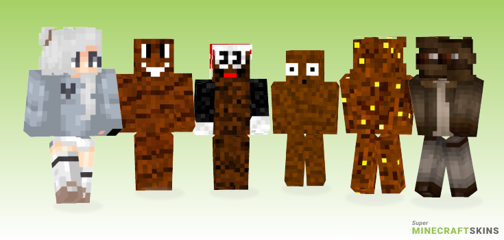 Poop Minecraft Skins - Best Free Minecraft skins for Girls and Boys