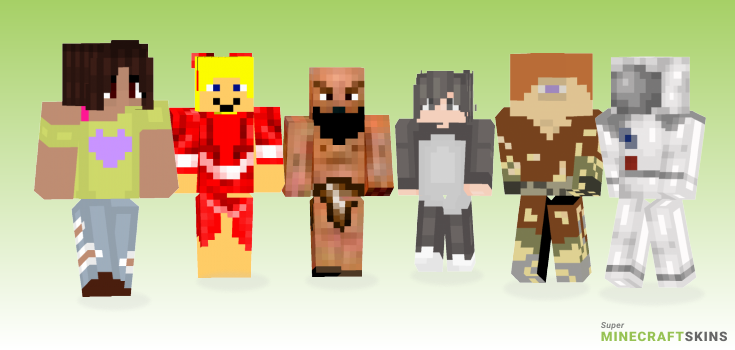 Poor Minecraft Skins - Best Free Minecraft skins for Girls and Boys