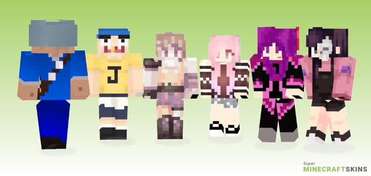 Post Minecraft Skins - Best Free Minecraft skins for Girls and Boys