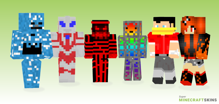 Powered Minecraft Skins - Best Free Minecraft skins for Girls and Boys