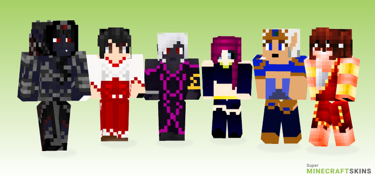 Priestess Minecraft Skins - Best Free Minecraft skins for Girls and Boys