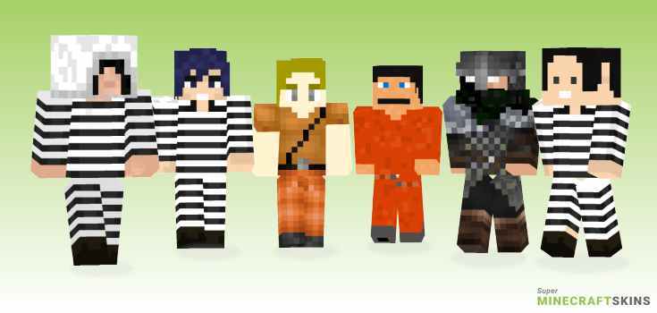 Prison Minecraft Skins - Best Free Minecraft skins for Girls and Boys