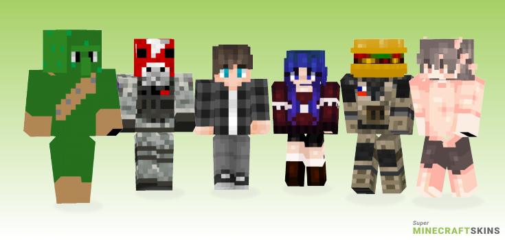Private Minecraft Skins - Best Free Minecraft skins for Girls and Boys