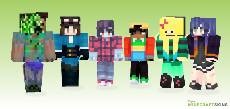 Probably Minecraft Skins - Best Free Minecraft skins for Girls and Boys