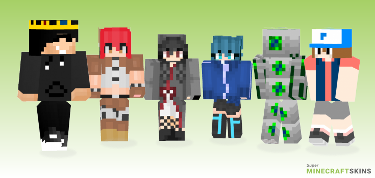 Project Minecraft Skins - Best Free Minecraft skins for Girls and Boys