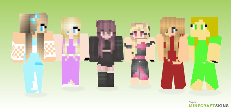 Prom Minecraft Skins - Best Free Minecraft skins for Girls and Boys