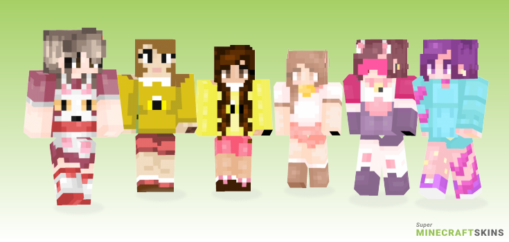 Puppycat Minecraft Skins - Best Free Minecraft skins for Girls and Boys