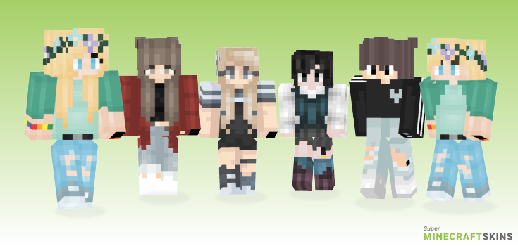 Qt Minecraft Skins - Best Free Minecraft skins for Girls and Boys