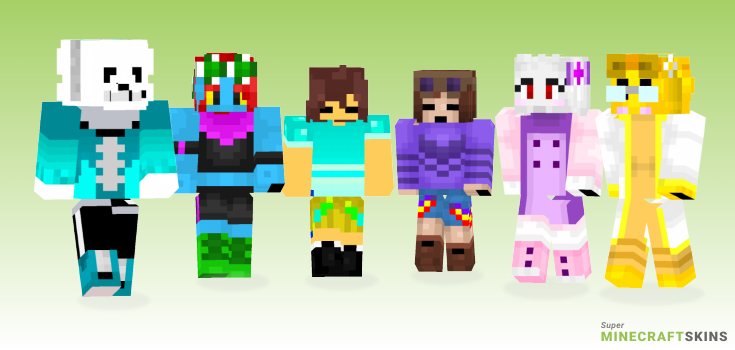 Quantumtale Minecraft Skins - Best Free Minecraft skins for Girls and Boys