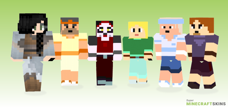 Race Minecraft Skins - Best Free Minecraft skins for Girls and Boys