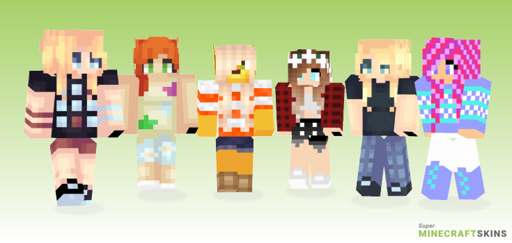 Rachel Minecraft Skins - Best Free Minecraft skins for Girls and Boys