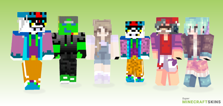 Rad Minecraft Skins - Best Free Minecraft skins for Girls and Boys
