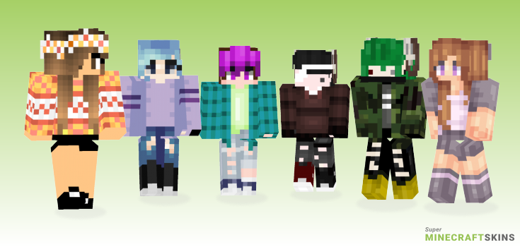 Rae Minecraft Skins - Best Free Minecraft skins for Girls and Boys