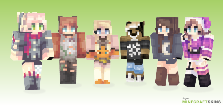 Raffle results Minecraft Skins - Best Free Minecraft skins for Girls and Boys