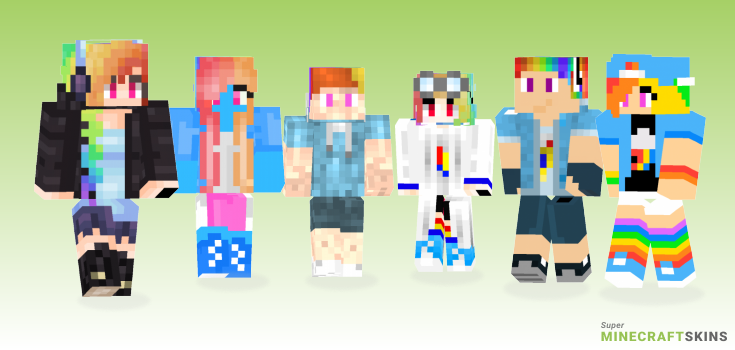 Rainbow dash Minecraft Skins - Best Free Minecraft skins for Girls and Boys