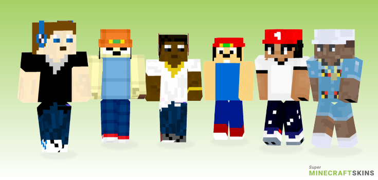Rapper Minecraft Skins - Best Free Minecraft skins for Girls and Boys