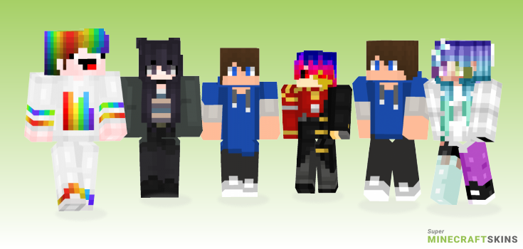 Rave Minecraft Skins - Best Free Minecraft skins for Girls and Boys