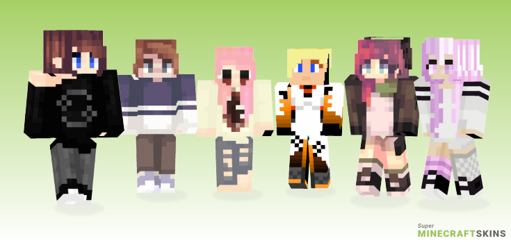 Read Minecraft Skins - Best Free Minecraft skins for Girls and Boys