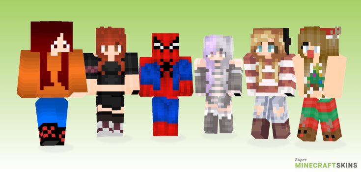 Ready Minecraft Skins - Best Free Minecraft skins for Girls and Boys