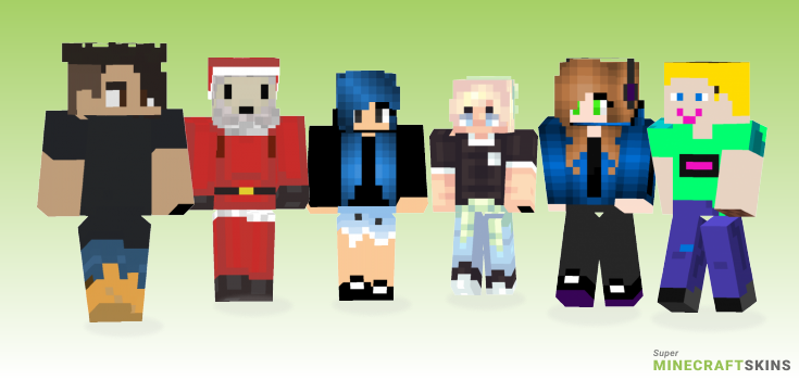 Real Minecraft Skins - Best Free Minecraft skins for Girls and Boys