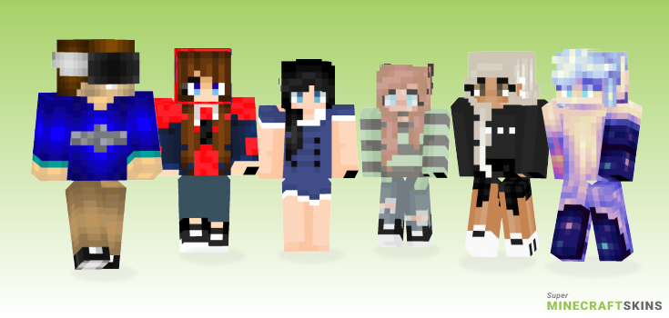 Reality Minecraft Skins - Best Free Minecraft skins for Girls and Boys