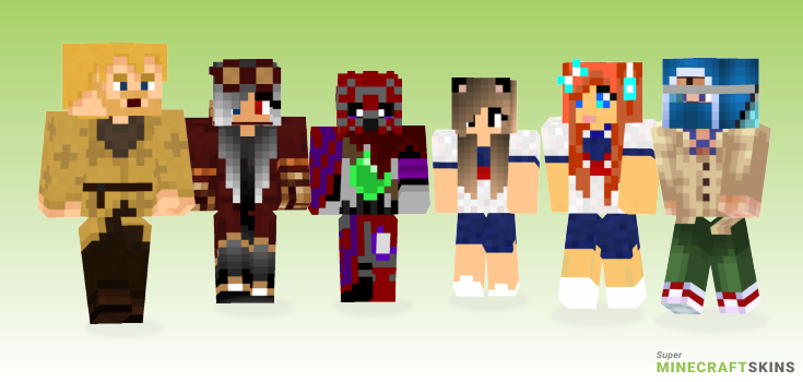 Realm Minecraft Skins - Best Free Minecraft skins for Girls and Boys