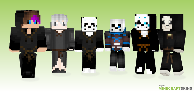 Reapertale sans Minecraft Skins - Best Free Minecraft skins for Girls and Boys