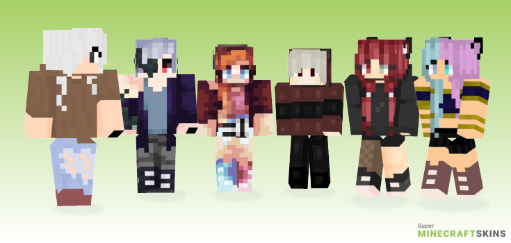 Rebellious Minecraft Skins - Best Free Minecraft skins for Girls and Boys