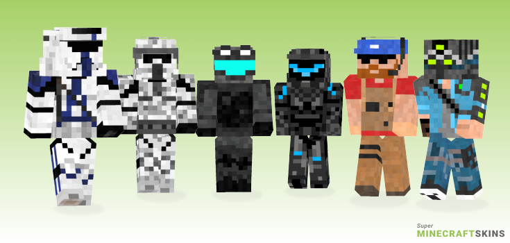 Recon Minecraft Skins - Best Free Minecraft skins for Girls and Boys