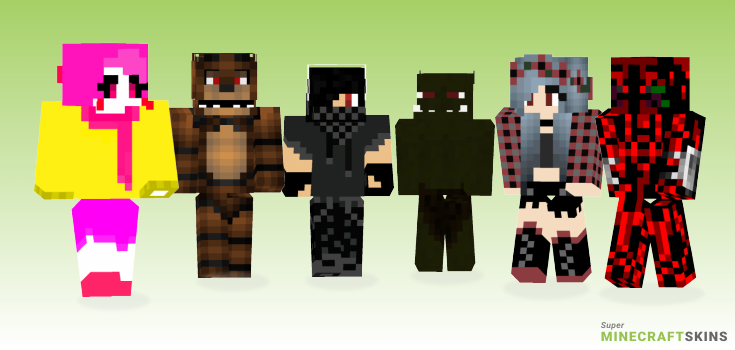 Red eyes Minecraft Skins - Best Free Minecraft skins for Girls and Boys