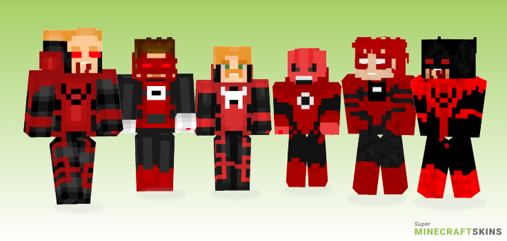 Red lantern Minecraft Skins - Best Free Minecraft skins for Girls and Boys