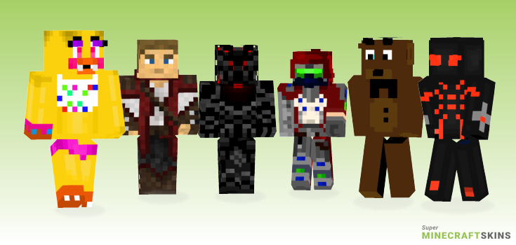 Red version Minecraft Skins - Best Free Minecraft skins for Girls and Boys