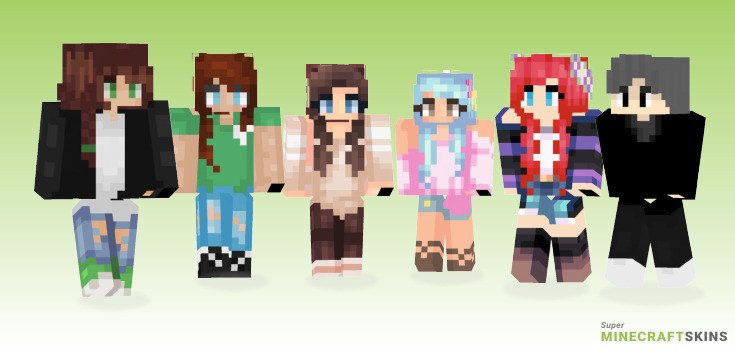 Relax Minecraft Skins - Best Free Minecraft skins for Girls and Boys