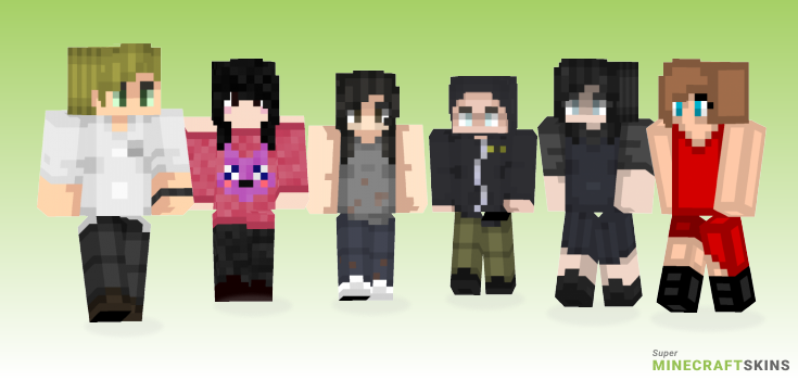 Resident Minecraft Skins - Best Free Minecraft skins for Girls and Boys