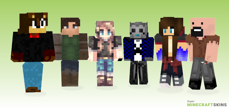 Revamped Minecraft Skins - Best Free Minecraft skins for Girls and Boys