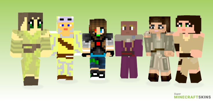 Rey Minecraft Skins - Best Free Minecraft skins for Girls and Boys