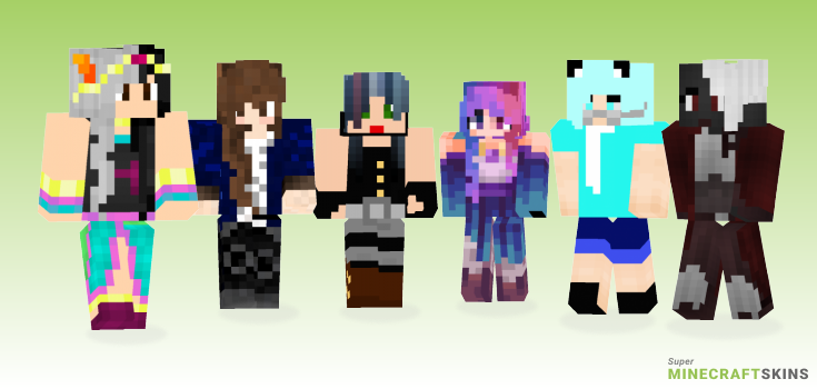 Ria Minecraft Skins - Best Free Minecraft skins for Girls and Boys