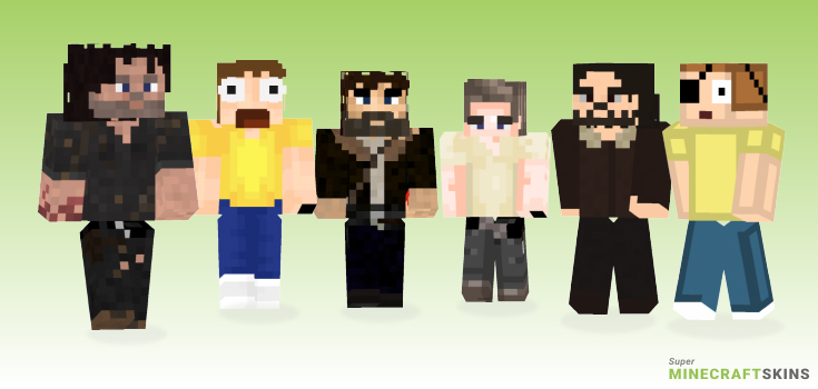 Rick Minecraft Skins - Best Free Minecraft skins for Girls and Boys