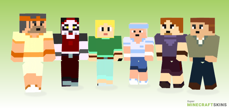 Ridonculous race Minecraft Skins - Best Free Minecraft skins for Girls and Boys