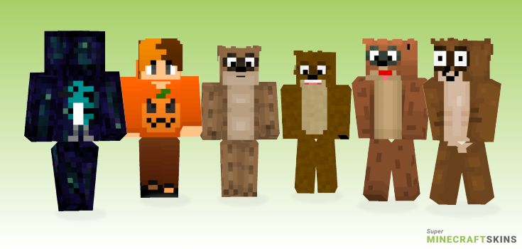 Rigby Minecraft Skins - Best Free Minecraft skins for Girls and Boys