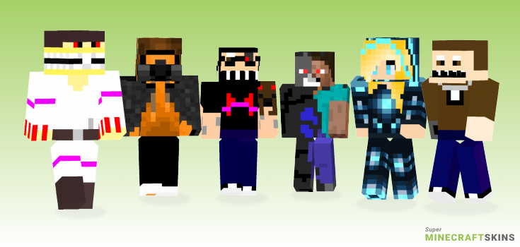Robo Minecraft Skins - Best Free Minecraft skins for Girls and Boys