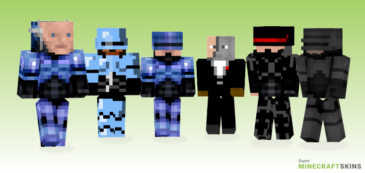 Robocop Minecraft Skins - Best Free Minecraft skins for Girls and Boys