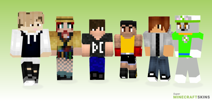 Rocky Minecraft Skins - Best Free Minecraft skins for Girls and Boys