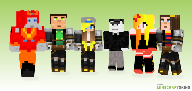 Rod Minecraft Skins - Best Free Minecraft skins for Girls and Boys