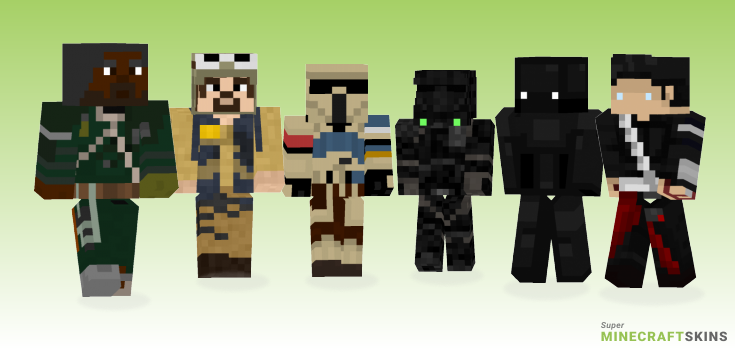 Rogue one Minecraft Skins - Best Free Minecraft skins for Girls and Boys