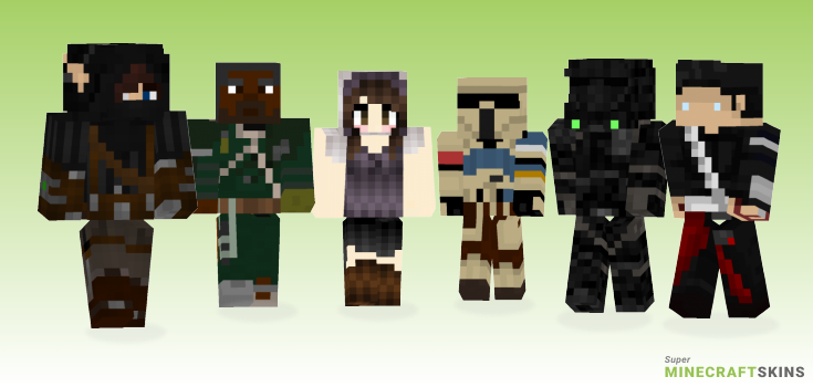 Rogue Minecraft Skins - Best Free Minecraft skins for Girls and Boys