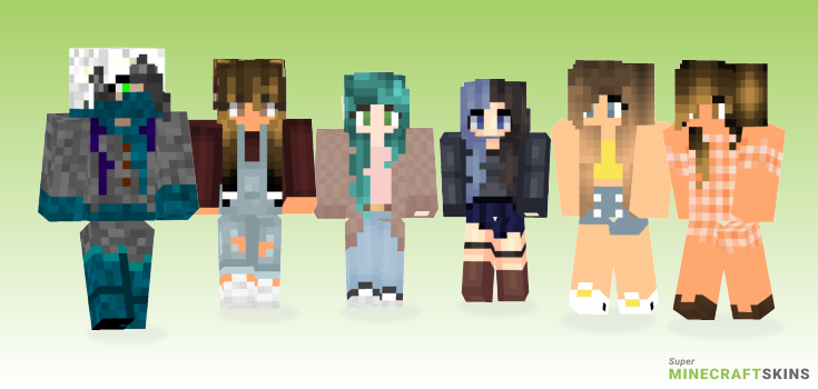 Roleplay Minecraft Skins - Best Free Minecraft skins for Girls and Boys