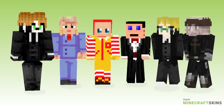 Ronald Minecraft Skins - Best Free Minecraft skins for Girls and Boys