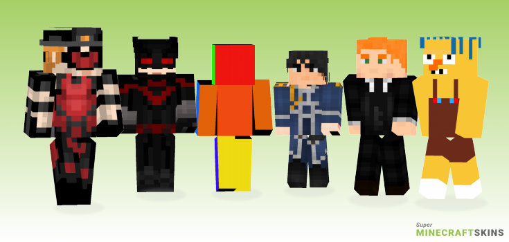 Roy Minecraft Skins - Best Free Minecraft skins for Girls and Boys