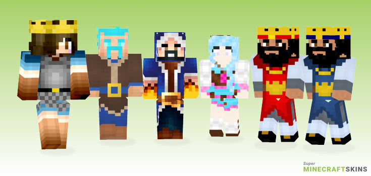 Royale Minecraft Skins - Best Free Minecraft skins for Girls and Boys